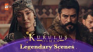 Kurulus Osman Urdu | Legendary Scenes - 592 | Pareshan mat ho beti!