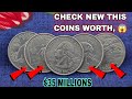 5 Rare state Quarters That Could Make You Rich | Quarters valued lot of money $35 millions?