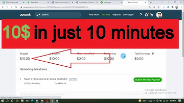 Upwork Live Project $10 in just 10 minutes Live