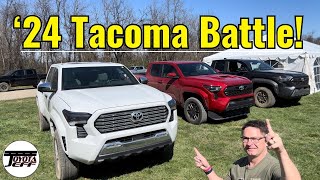 Comparing 2024 Tacoma SR5, Limited, TRD Sport, TRD Off-Road!