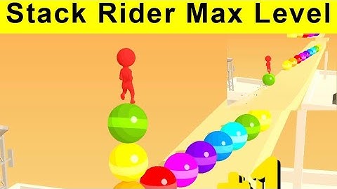 🅾️ Stack Rider: All levels, level 39-60 - ( Master difficulty ) + Android, IOS Gameplay Walkthrough