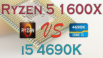 RYZEN 5 1600X vs i5 4690K - BENCHMARKS / GAMING TESTS REVIEW AND COMPARISON / Ryzen vs Haswell