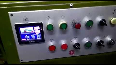 Wecon HMI&PLC used on Screen Printing Machine