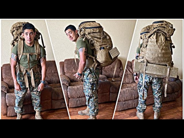 Cómo empacar una mochila militar?