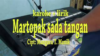 MARTOPAK SADA TANGAN [KARAOKE] JONAR SITUMORANG