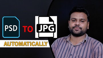 PSD TO JPG In Photoshop Automatically /in Hindi/ krishiv Films