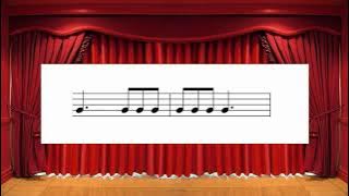 Rhythm Reading 6/8 warmup