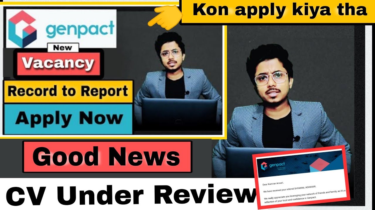 Genpact job opportunity | Genpact job | 