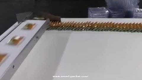 Automatic cookie biscuit horizontal flow film wrapping packing counting machine