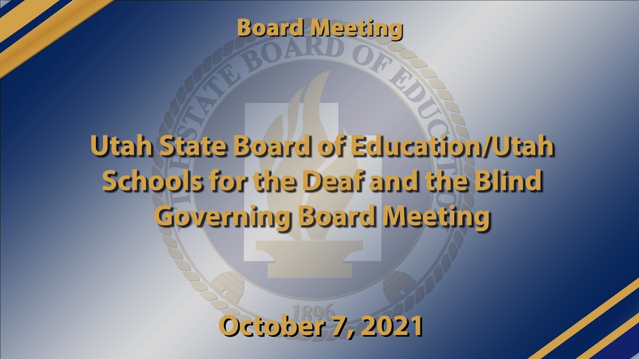 Utah State Board of Education/Utah Schools for the Deaf and the Blind
