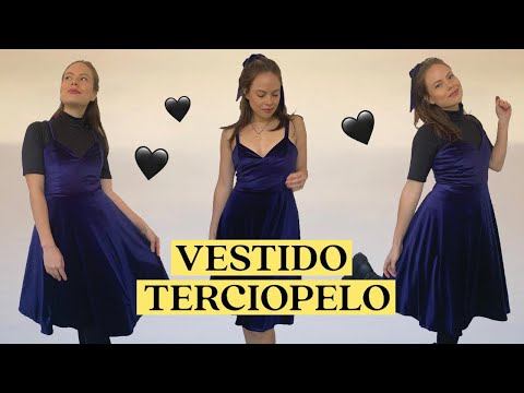 Video: Cómo Coser Un Vestido De Terciopelo