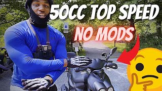 50cc SCOOTER TOP SPEED