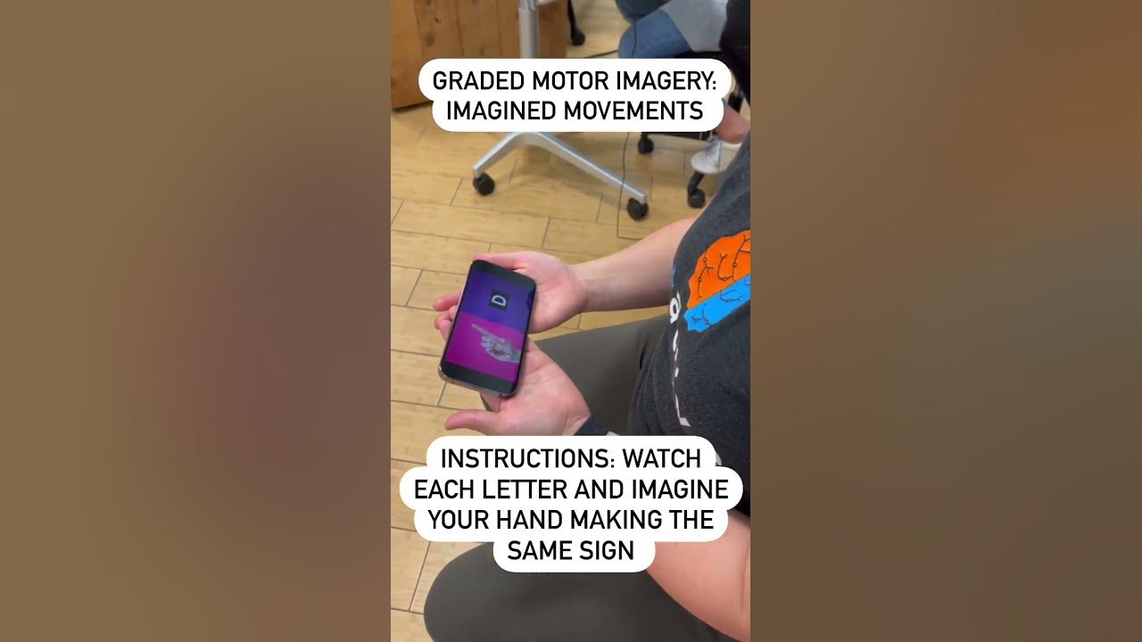Graded motor imagery (GMI) imagined movements YouTube