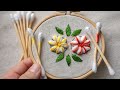Earbuds Using Techniques Embroidery | Latest And New Embroidery Design |