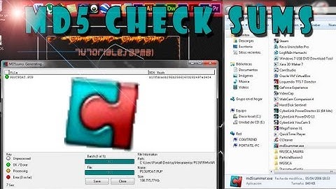 Comprobar la integridad de un archivo con MD5