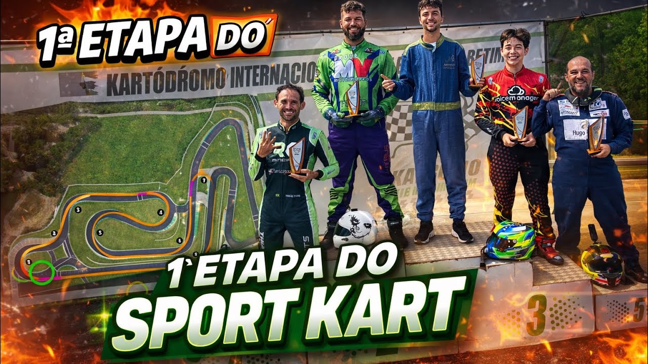 SPORT KART INTERMEDIARIO 1 ETAPA COM UM P4