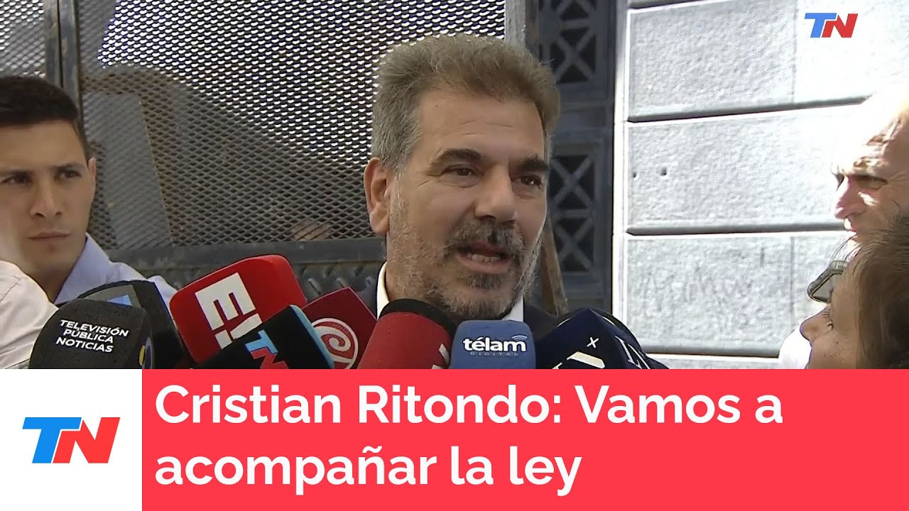 Cristian Ritondo: \