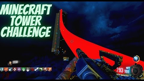 Minecraft Tower Challenge Black Ops III Custom Zombies