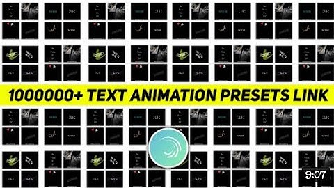 top 10 text animation alight motion | Top 10 emoji text | Top 20 text animation alight motion preset