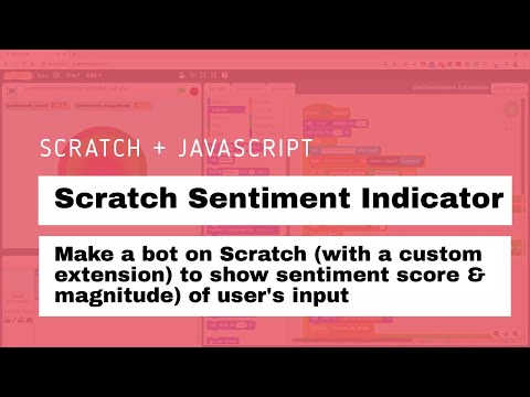 Sentiment Indicator on Scratch