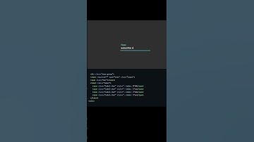 Animated Input Field Using Only CSS #shorts