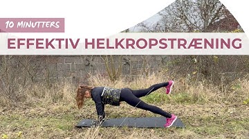Thumbnail of 10 minutters effektiv helkropstræning | Styrk hele kroppen hjemme på stuegulvet