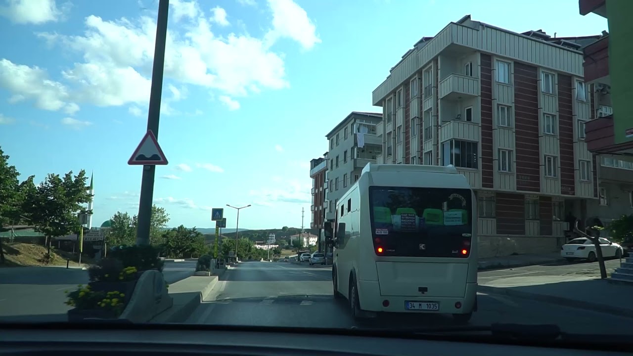 Sultangazi Direksiyon Sınav Güzergahı - Profesyonel Drone Çekimi | Altunbey Sürücü Kursu