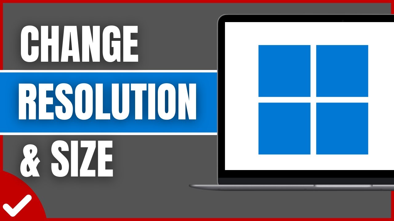 Windows 10 - How To Change Screen Resolution and Size - YouTube