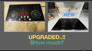 DIY installation and Function test GE 36inch Electric Cooktop Model PP9036SJSS