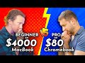 Beginner on M1 Max MacBook VS. Pro on Chromebook - Web Developer Showdown!