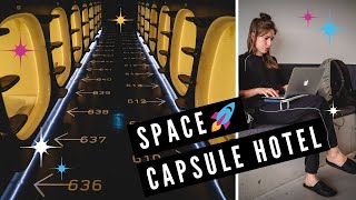 TOKYO CAPSULE HOTEL TOUR IN JAPAN | Male vs Female Experience