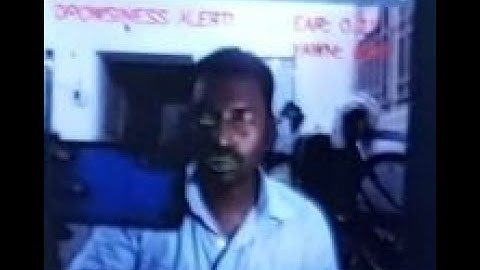 Drowsiness detection using raspberry pi4