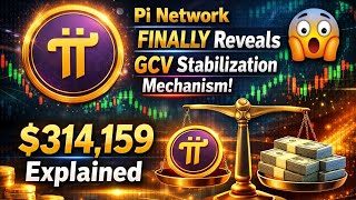 Pi Network FINALLY Reveals GCV Stabilization Mechanism 😱 | $314,159 Explained