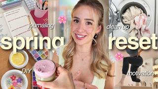 GET READY FOR SPRING 🐝 * aufräumen, journaling, matcha, diy, motivation *