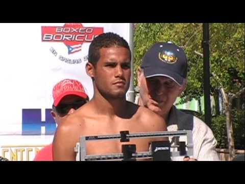 Pesaje Oficial Boxeo Boricua en Caguas estelar Dav...