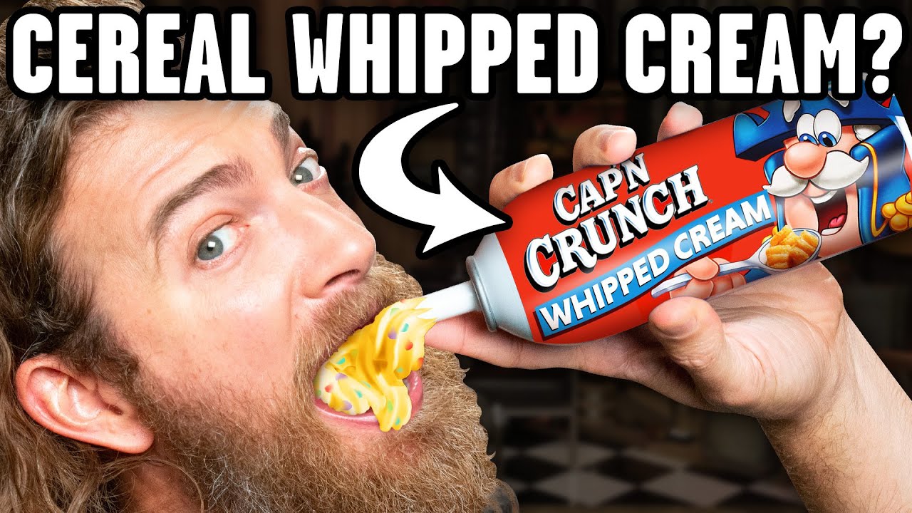 ⁣Crazy Whipped Cream Flavors (Taste Test)
