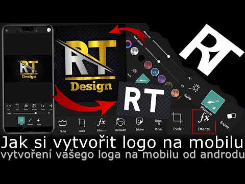 Jak vytvořit logo na mobilu (Androidu) – vytvoření loga/profilový obrázek na mobilu (tutoriál)