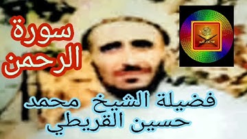 الشيخ محمد حسين القريطي / سورة الرحمن