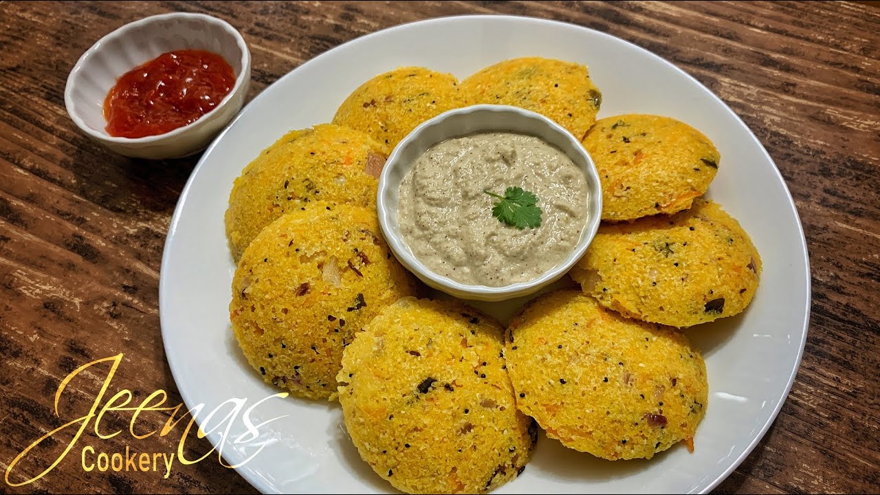 Corn Rava Idly Healthy Breakfast Recipe Maize Corn Idli