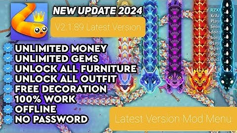 Snake i.o Mod Menu V2.1.89 | Snake i.o Mod Menu Apk Download | Snake i.o Hacked