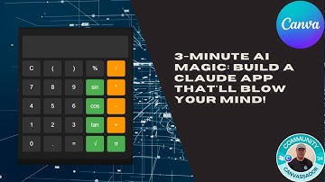 3 Minute AI Magic Build a Claude App That