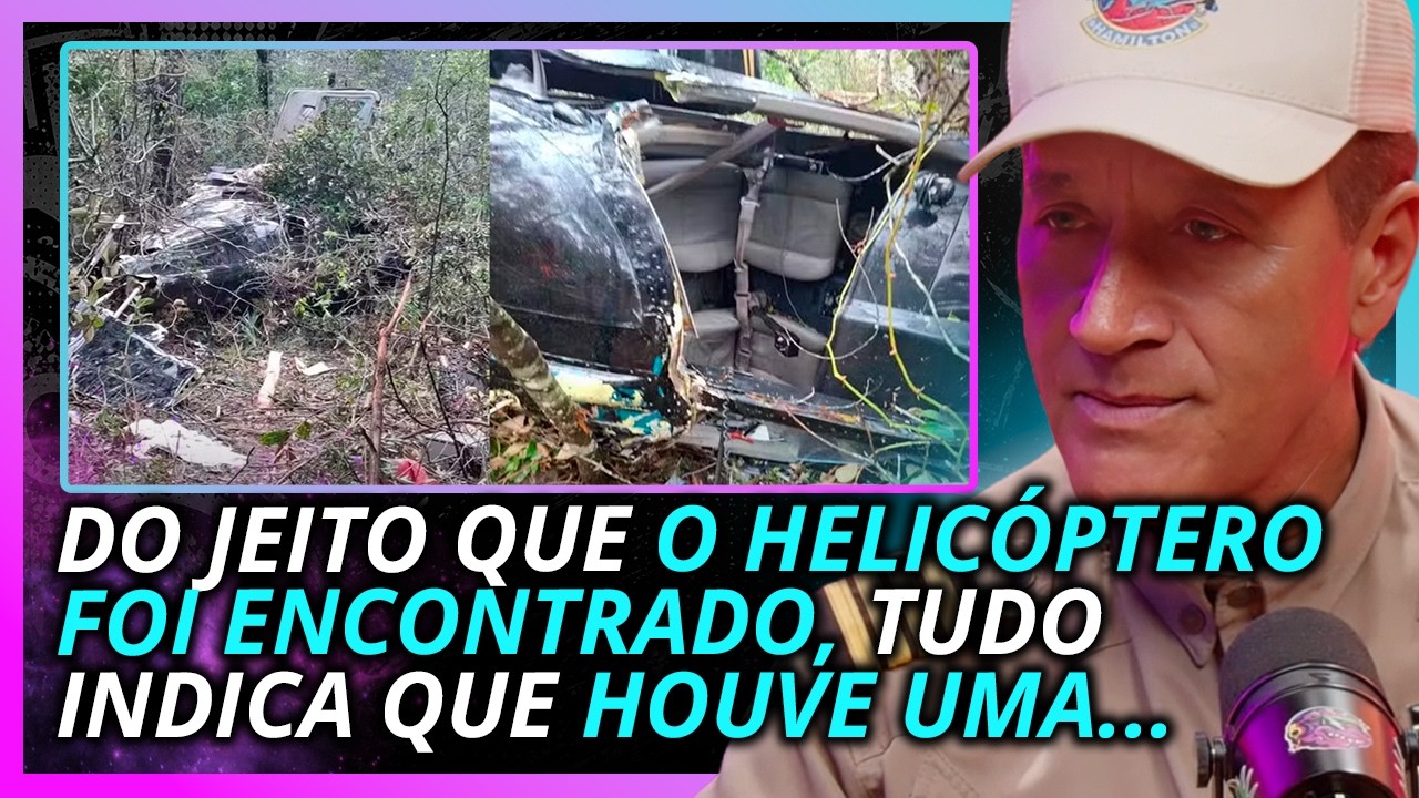 COMANDANTE HAMILTON COMENTA ACIDENTE DE HELICÓPTERO DE RICK