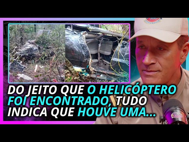 COMANDANTE HAMILTON COMENTA ACIDENTE DE HELICÓPTERO DE RICK