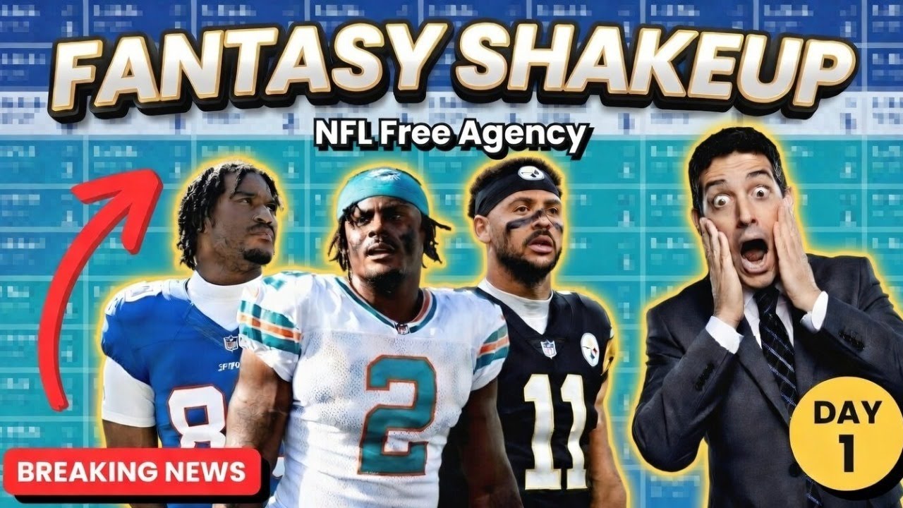 NFL Free Agency Day 1 Recap! Willis, Likely, Evans, Pittman, Etienne, & More!