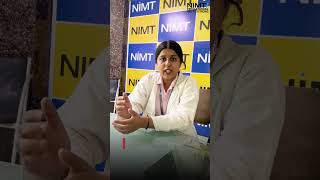 GNM students at NIMT Institutions sharing how their journey is shaping their future in healthcare