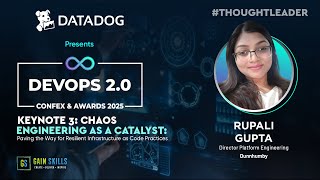 Famous Keynote 3: Chaos Engineering as a Catalyst: Paving the Way for Resilient Infrastructure as.... Wealth