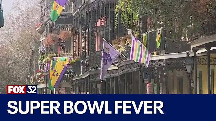 Football fans flock to New Orleans ahead of Super Bowl LIX