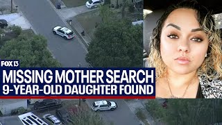 Tampa mother still missing after daughter found
