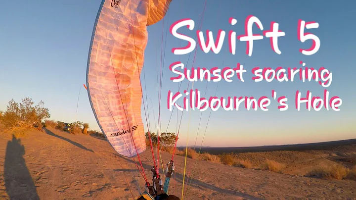 Ozone Swift 5 - Sunset soaring Kilbourne's Hole