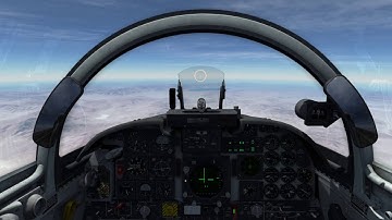 DCS F5E Nevada Map vs Mig-21